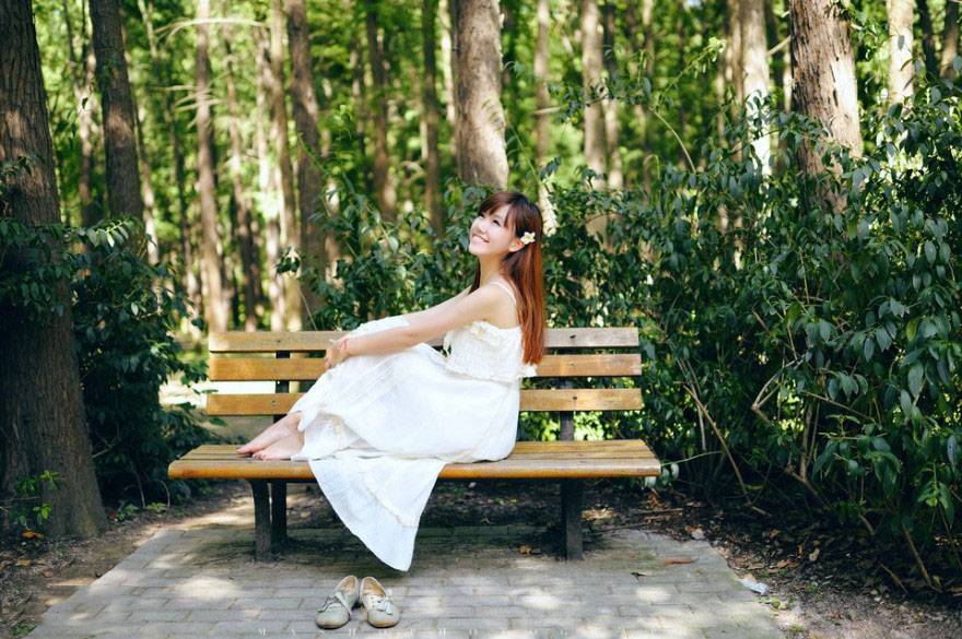 清爽夏天的纯美少女-7