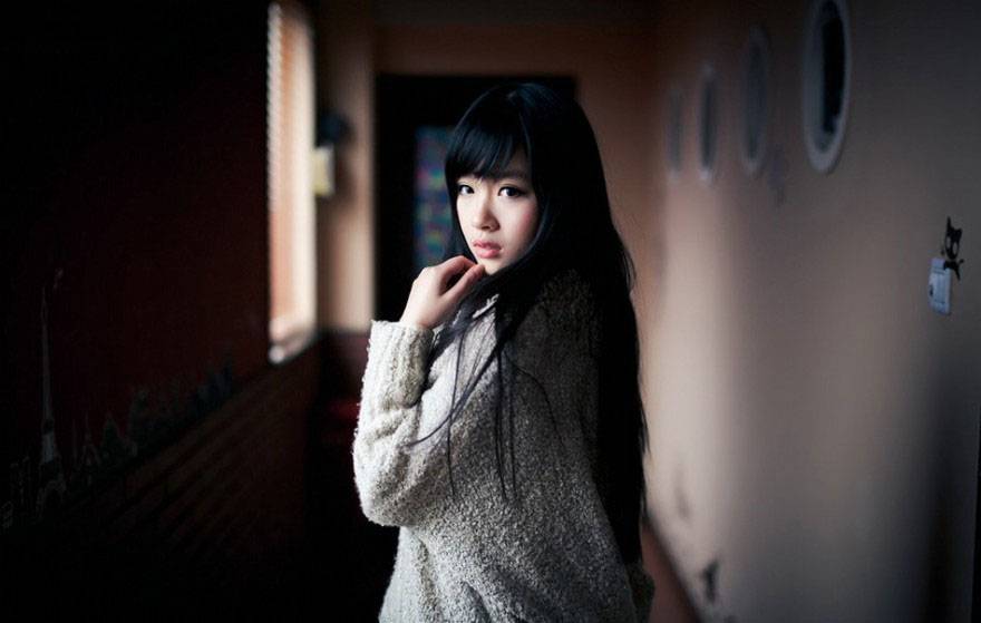 萌女冬日里的回忆-7