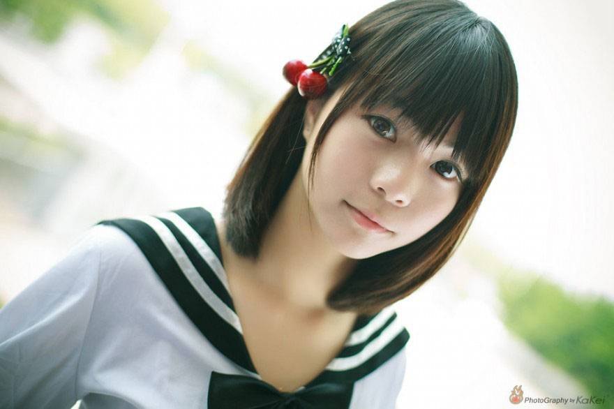 樱桃小可爱的清纯学妹-5