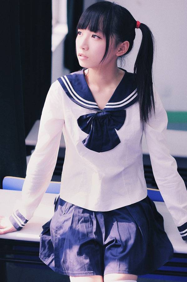 情迷校园可爱的女生-2