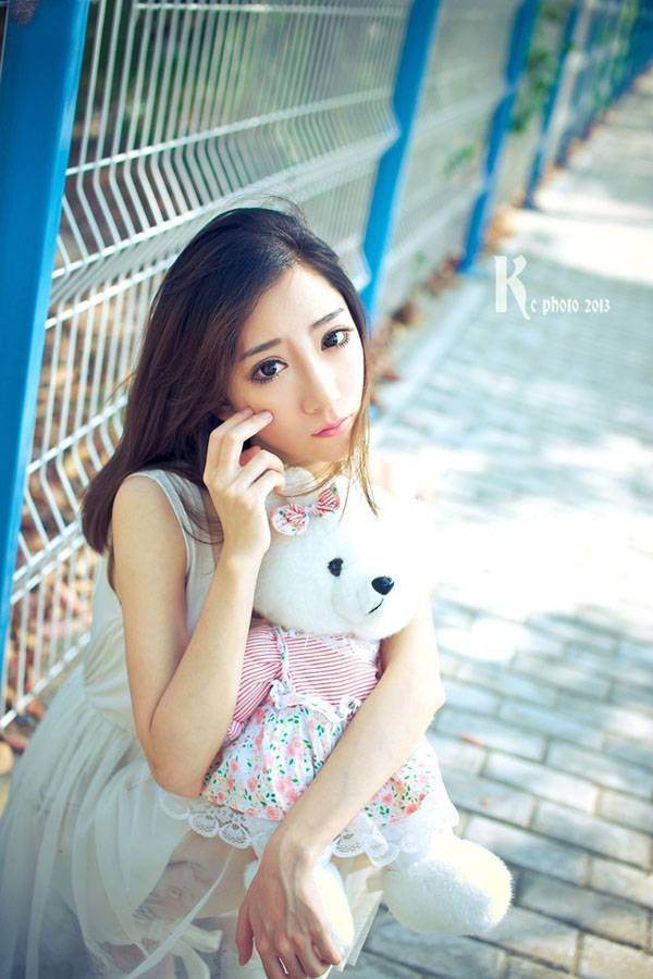 可爱少女和小熊的缘分-3