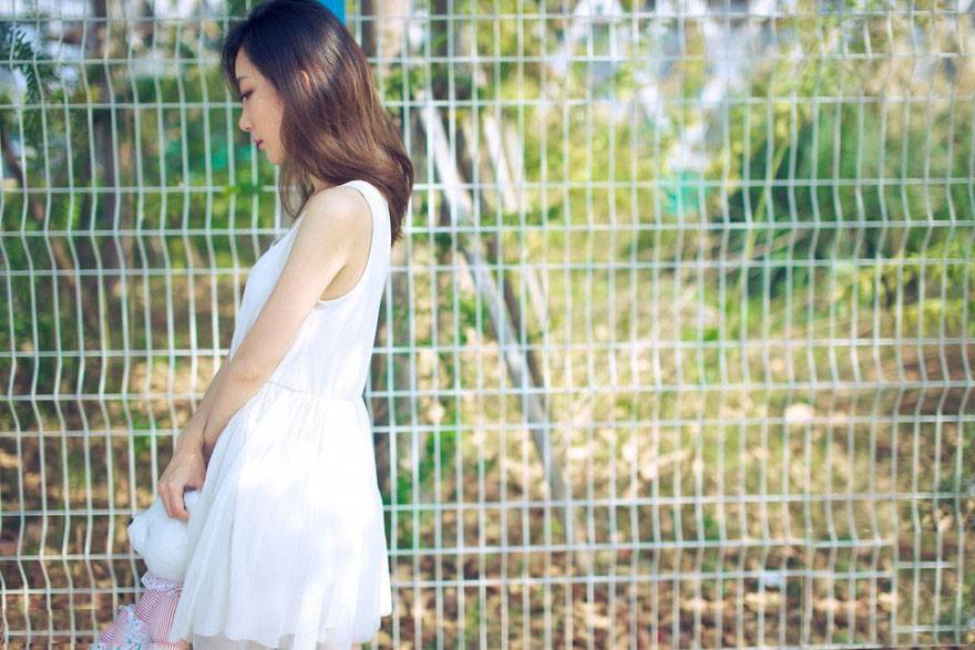 可爱少女和小熊的缘分-8