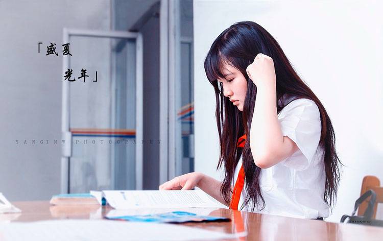 夏日清新可爱的学生装-3