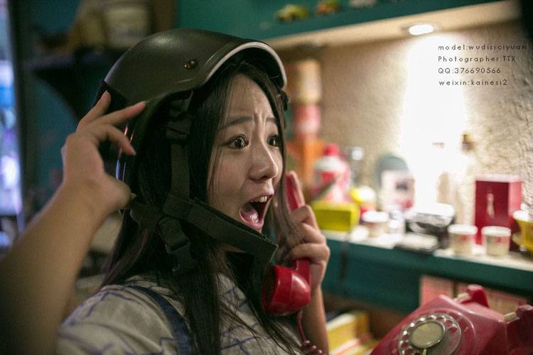 可爱少女小通巷里的初秋