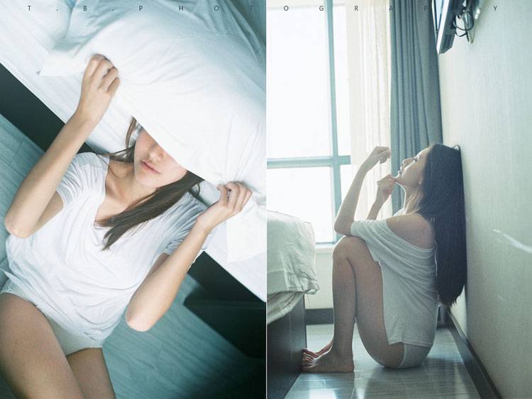 小可爱的居家私房写真