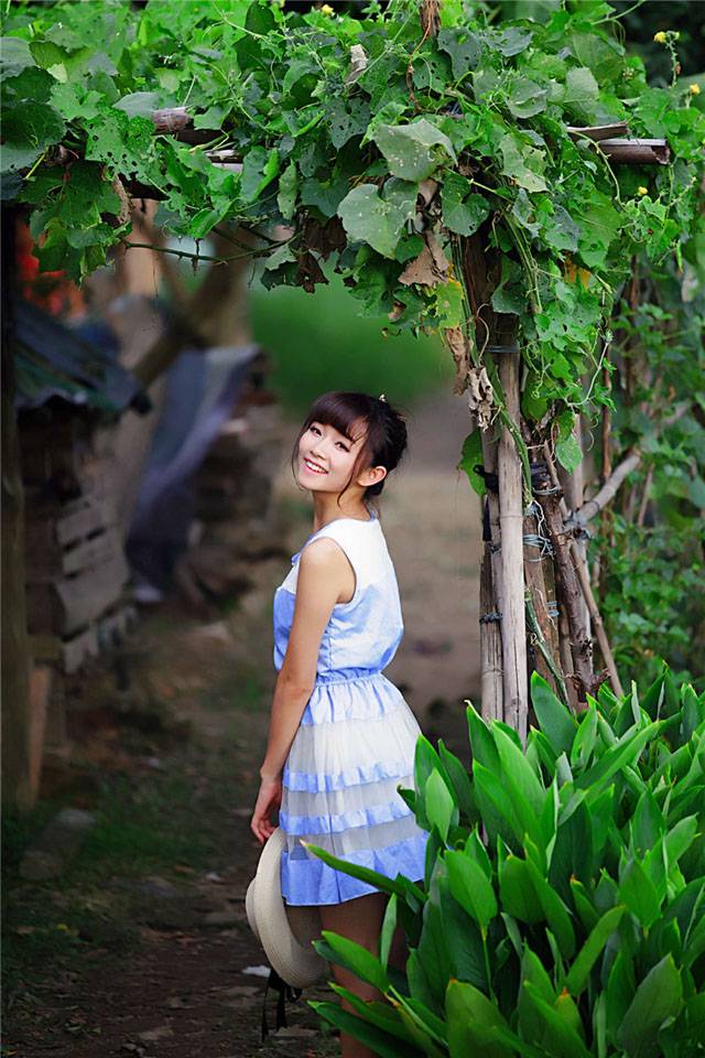 小清新美女迷人阳光气质写真-2