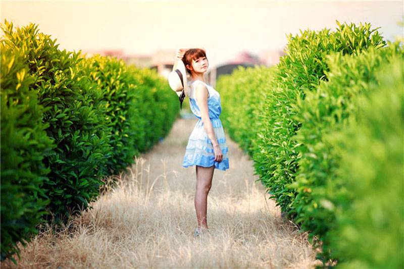 小清新美女迷人阳光气质写真-4