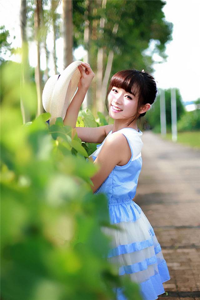 小清新美女迷人阳光气质写真-6