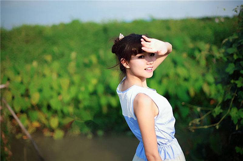 小清新美女迷人阳光气质写真-8