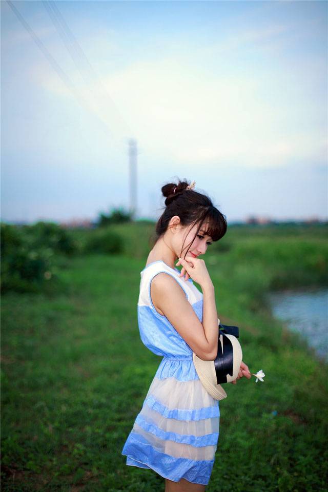 小清新美女迷人阳光气质写真-9