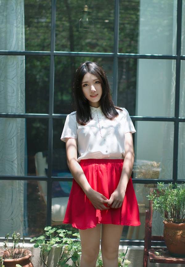 夏日清纯少女唯美写真