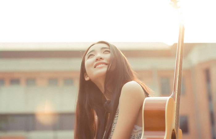 甜美女孩唯美写真-2