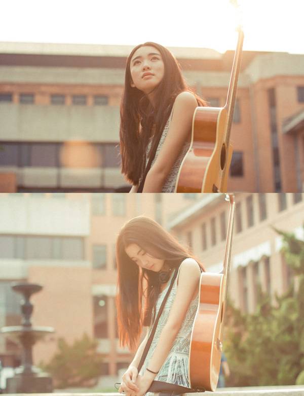 甜美女孩唯美写真-10