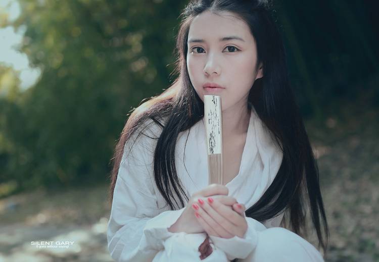 唯美少女的竹林里的秘密-2