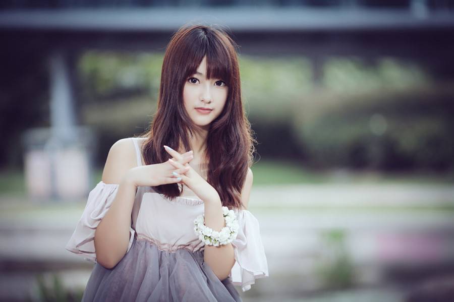 可爱迷人90后MM清秀动人-2