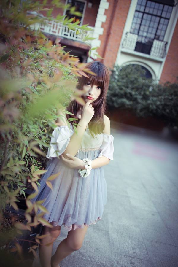 可爱迷人90后MM清秀动人-9