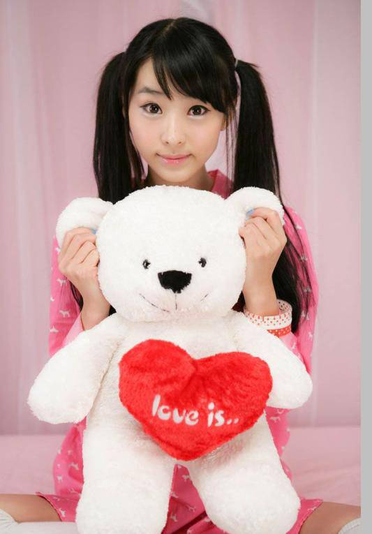 韩系清纯可爱小美女-6