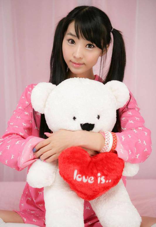 韩系清纯可爱小美女-8