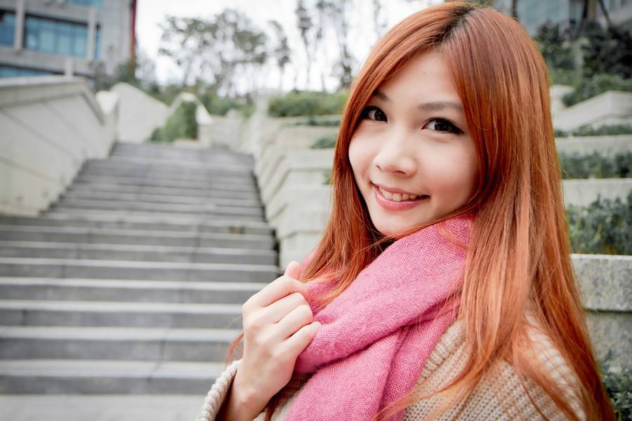 清纯美女张雅筑唯美户外写真-2