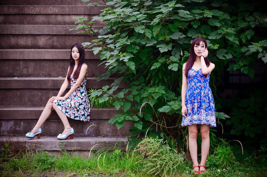 薇薇&桃子美女闺蜜私房照-8