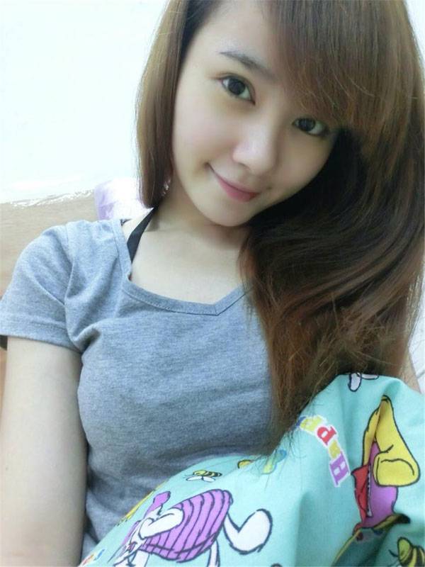 白嫩性感美女于熙可爱自拍照-8