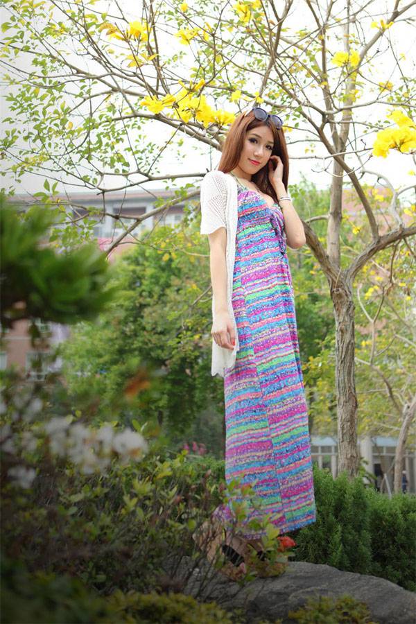 美女琦琦诱人户外唯美写真-8