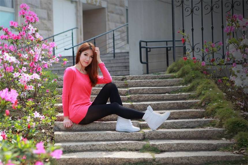 美女琦琦诱人户外唯美写真-9