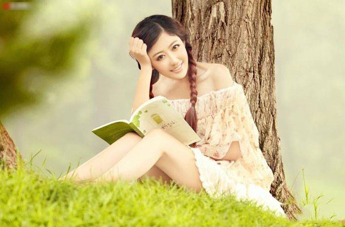 超美学妹唯美写真 清纯不失性感-5