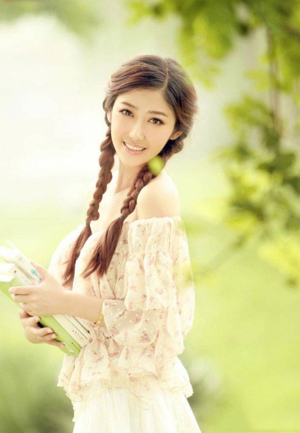 超美学妹唯美写真 清纯不失性感-6