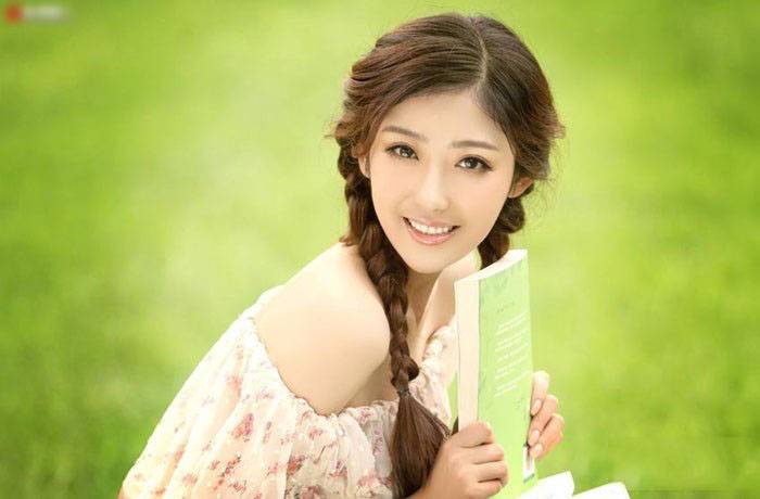 超美学妹唯美写真 清纯不失性感-7