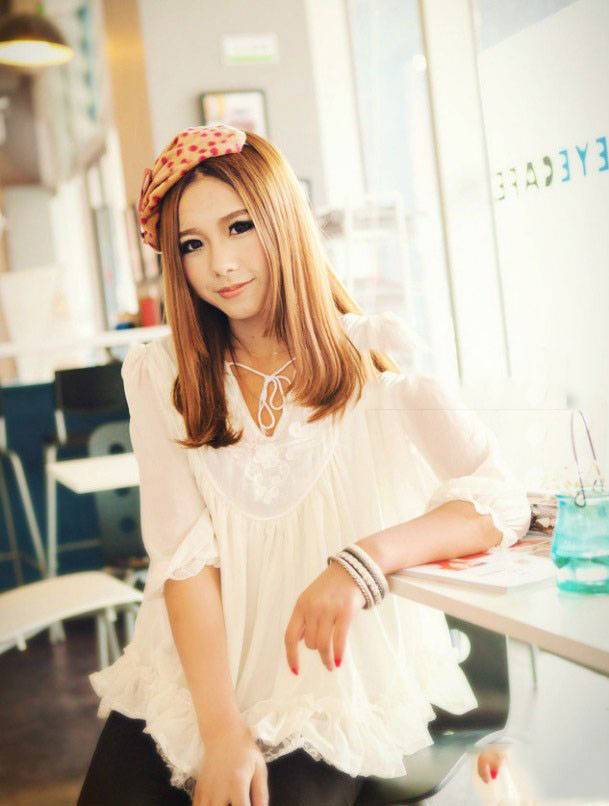 清纯可爱美女莎莎漂亮仙女裙写-2