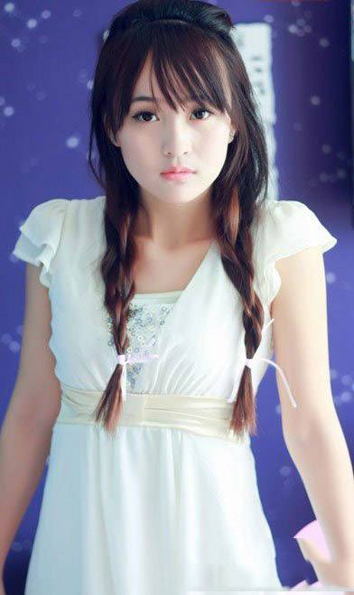 温雅含蓄的清纯少女-2