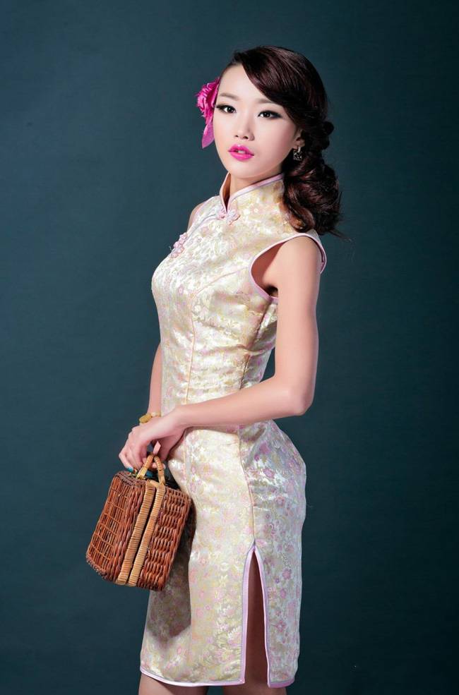 花样少女性感旗袍装-5
