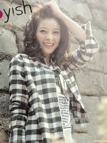 阳光女孩谢洛颐清秀唯美户外写真-6