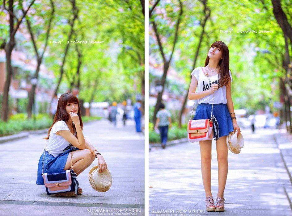 阳光穿过林荫小岛偶遇纯美同学-5