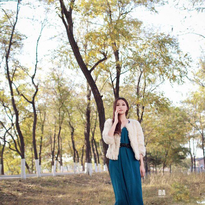 南国之秋 美人林中漫步-4