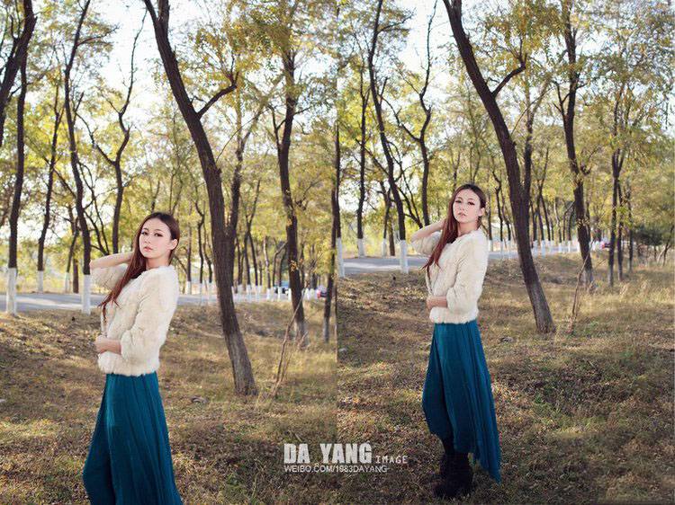 南国之秋 美人林中漫步-6