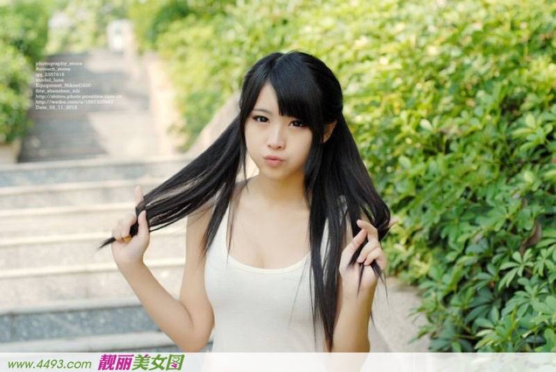 肖美如花青春活力美少女-8