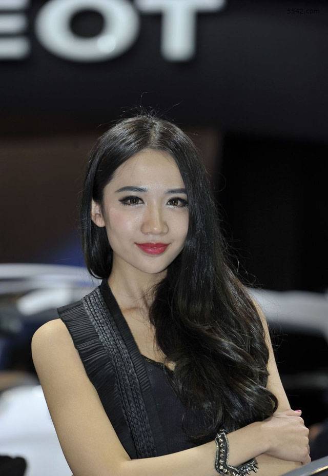 性感车模透视装现完美曲线-6