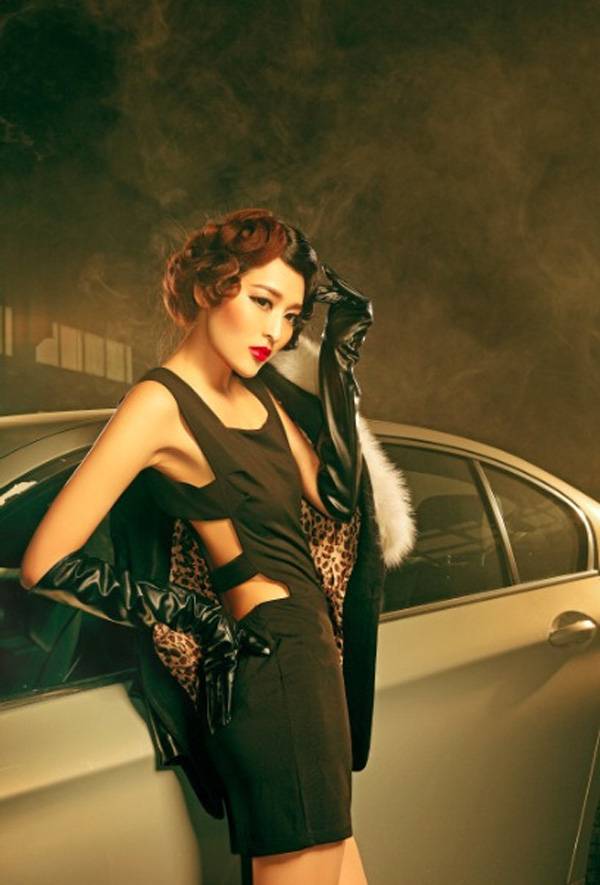 香车与美人的完美结合-6