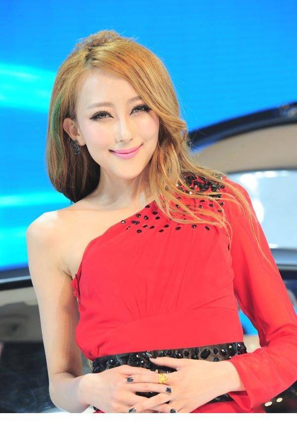 车展唯一出众的艳美绝伦美模-4