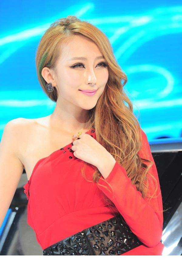 车展唯一出众的艳美绝伦美模-7