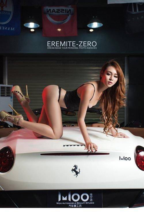 WOO法拉利性感女郎—GIGI-3