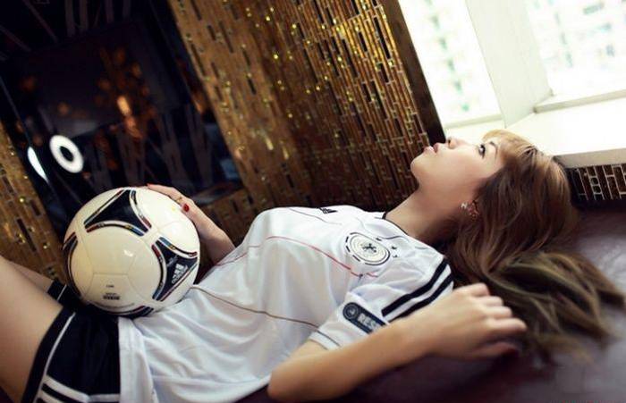 足球宝贝清纯写真-6