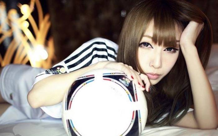 足球宝贝清纯写真-7