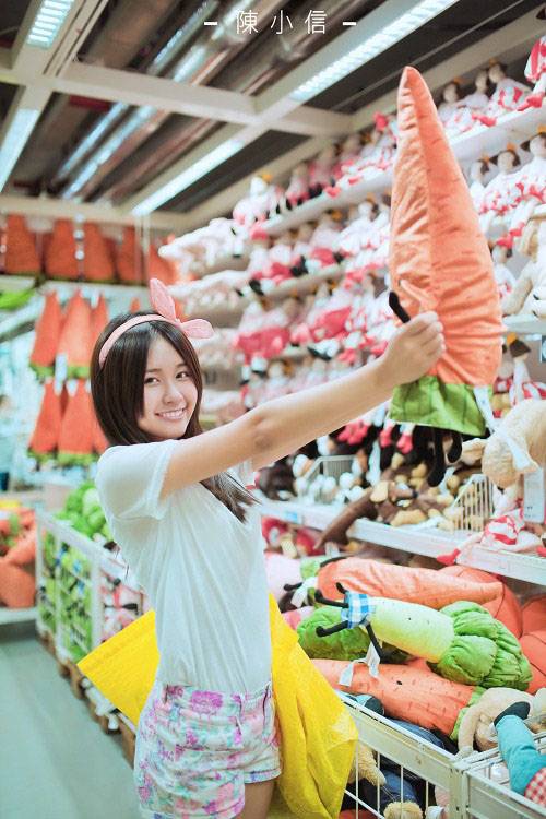 可爱的小兔子那迷人的微笑-6