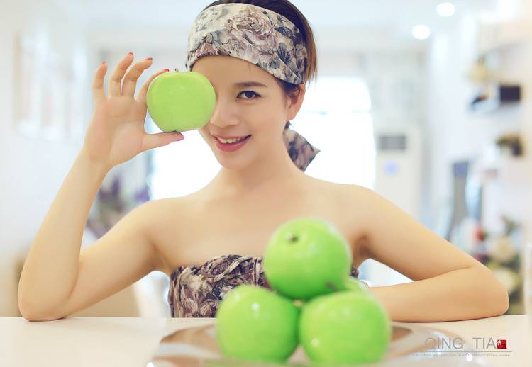 粉嫩可爱的水果少女-3