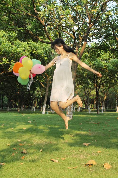 夏末的你沉浸在五彩缤纷的世界中-9