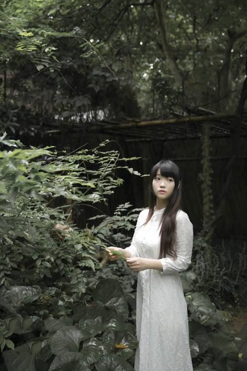 清新少女夏日里的柔美-4