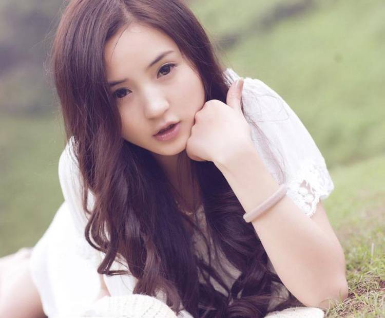 美女模特周薇清新气质照-9